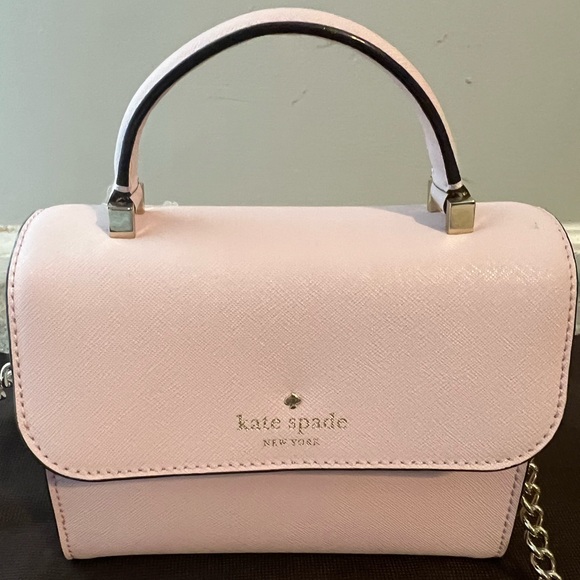 Kate spade small pale pink bag with long strap - Picture 1 of 5